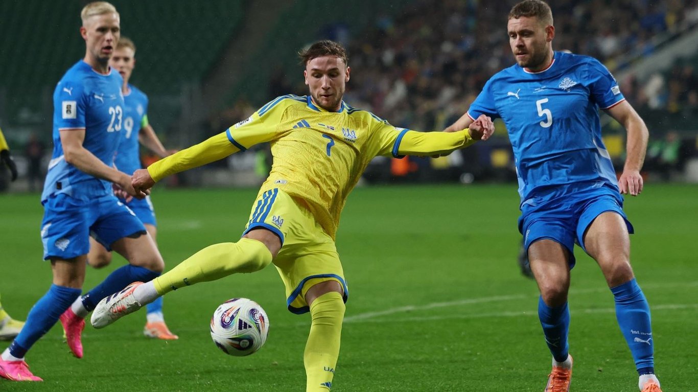 Украина — Исландия