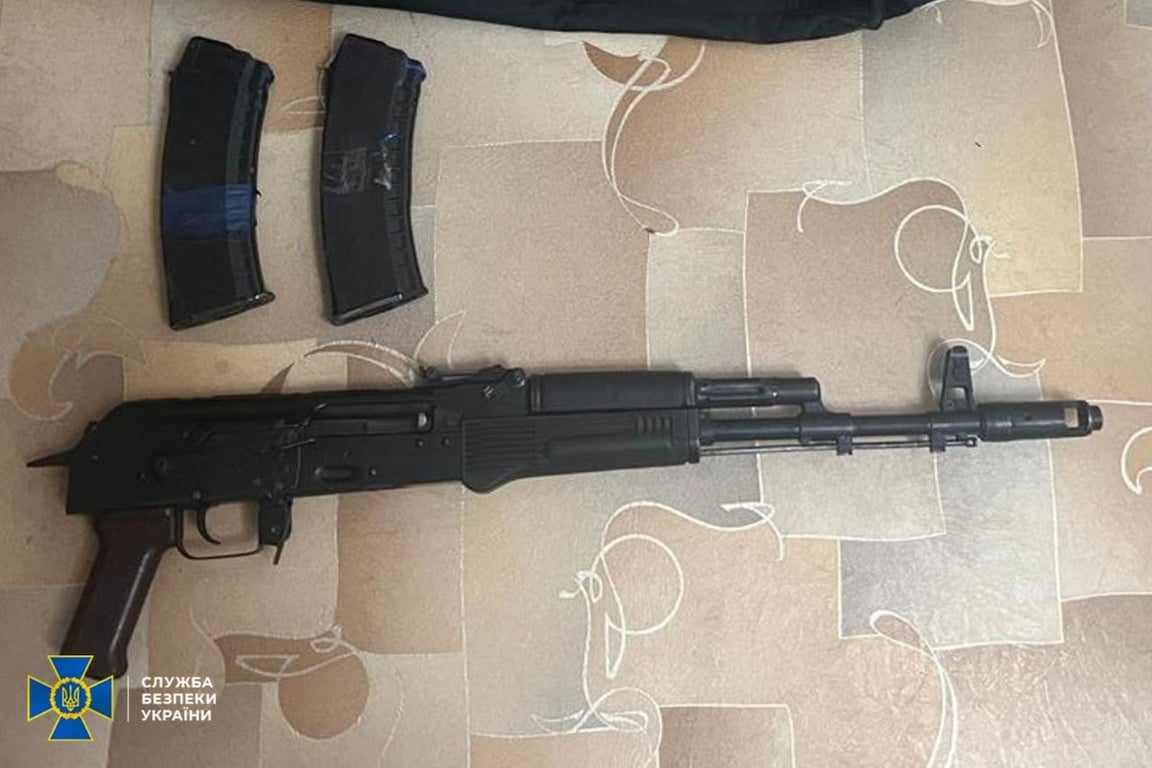 Автомат, який вилучили у кілера