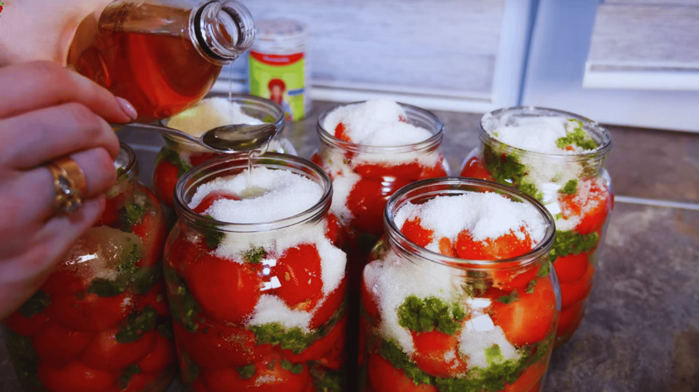 мариновані помідори на зиму