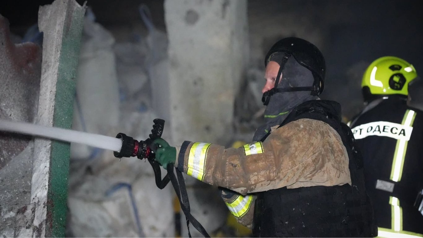 Атака на Одесі в ніч на 22 квітня