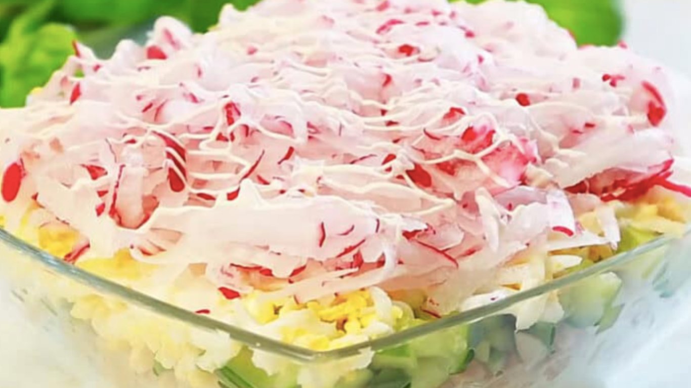 рецепт салату з редискою