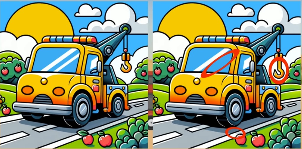 Не совсем детская головоломка - найдите три отличия на рисунках за 12 секунд - фото 2