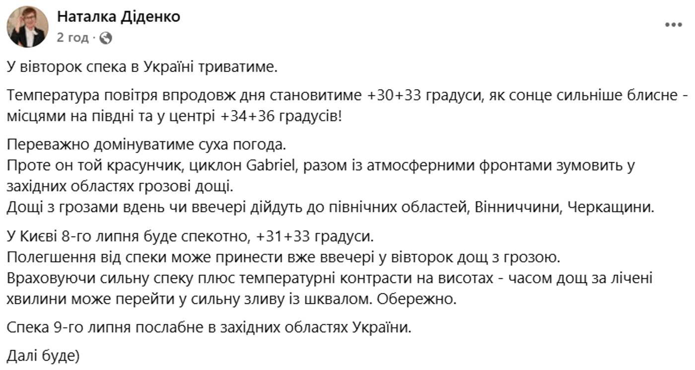Погода від Діденко