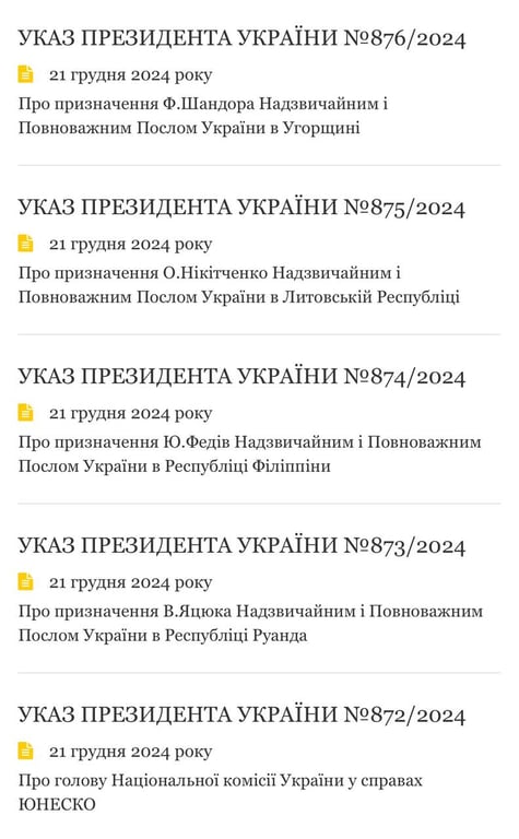 посли України