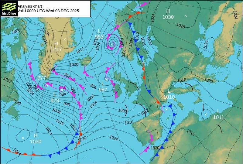 Прогноз погоди на 4 грудня