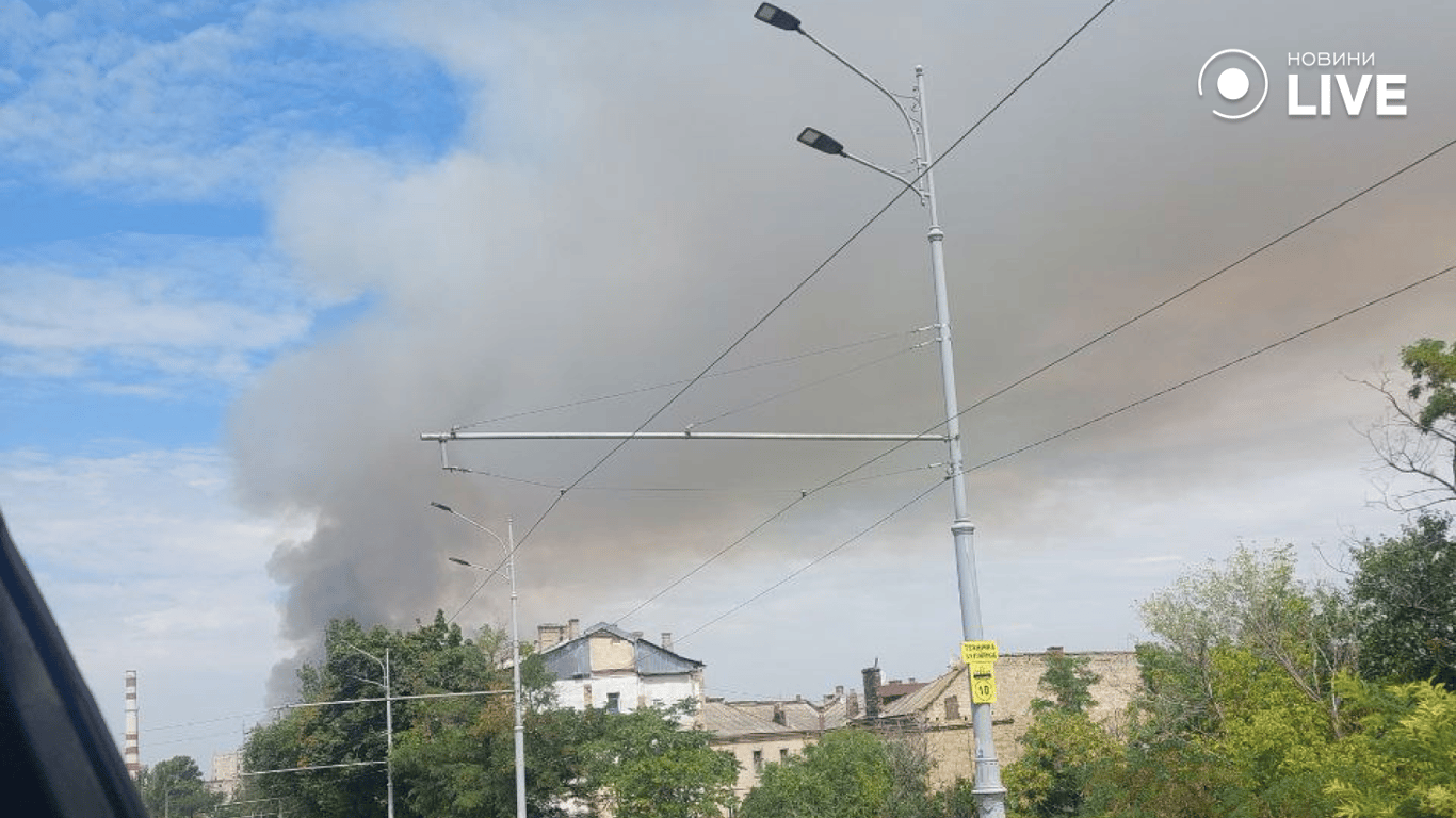 Пожар в Одессе: в ГСЧС назвали причину