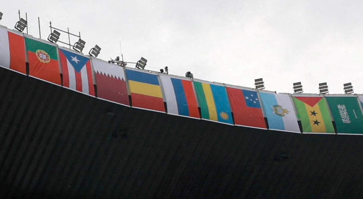 Флаг России на ЧМ-2026