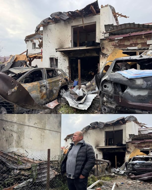 Пожежі та руйнування в Мурованому: фото наслідків атаки на Львівщину - фото 8