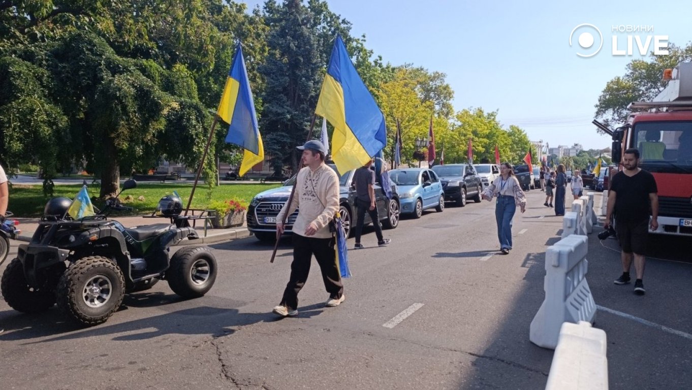 Святковий автопробіг в Одесі