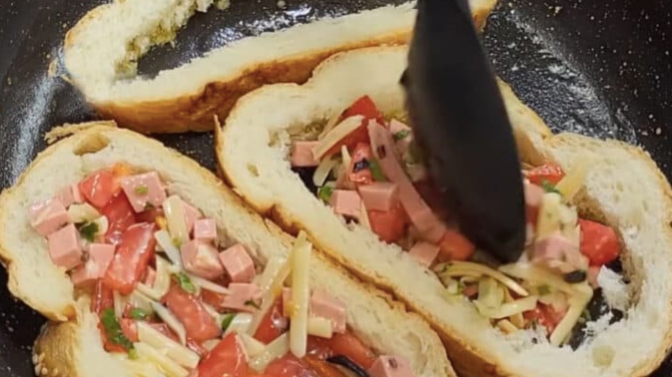 рецепт гарячих бутербродів на сніданок