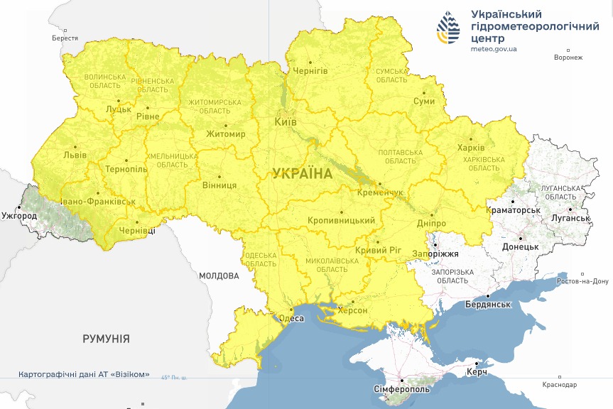 Погода в Україні 28 травня