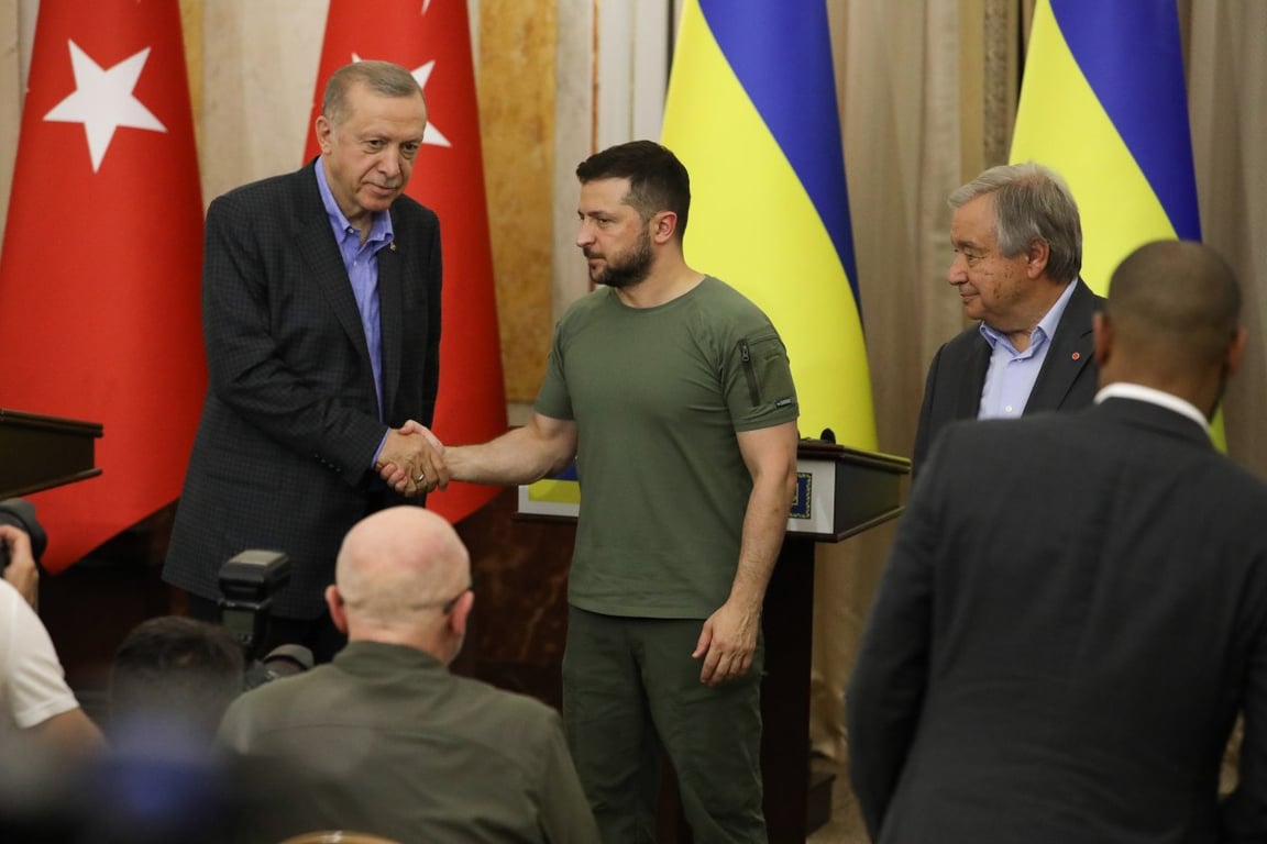 Президенти Туреччини та України