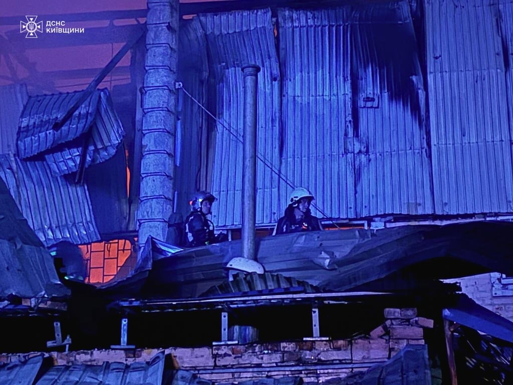 В ДСНС показали наслідки атаки РФ на Білу Церкву - фото 1