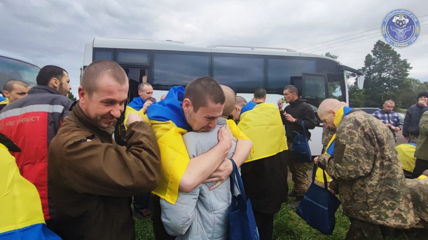 Список звільнених з полону 11.06.2023 — додому повернулися 95 військових