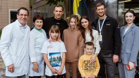 Шевченко посетил самую известную детскую больницу в Украине - 285x160