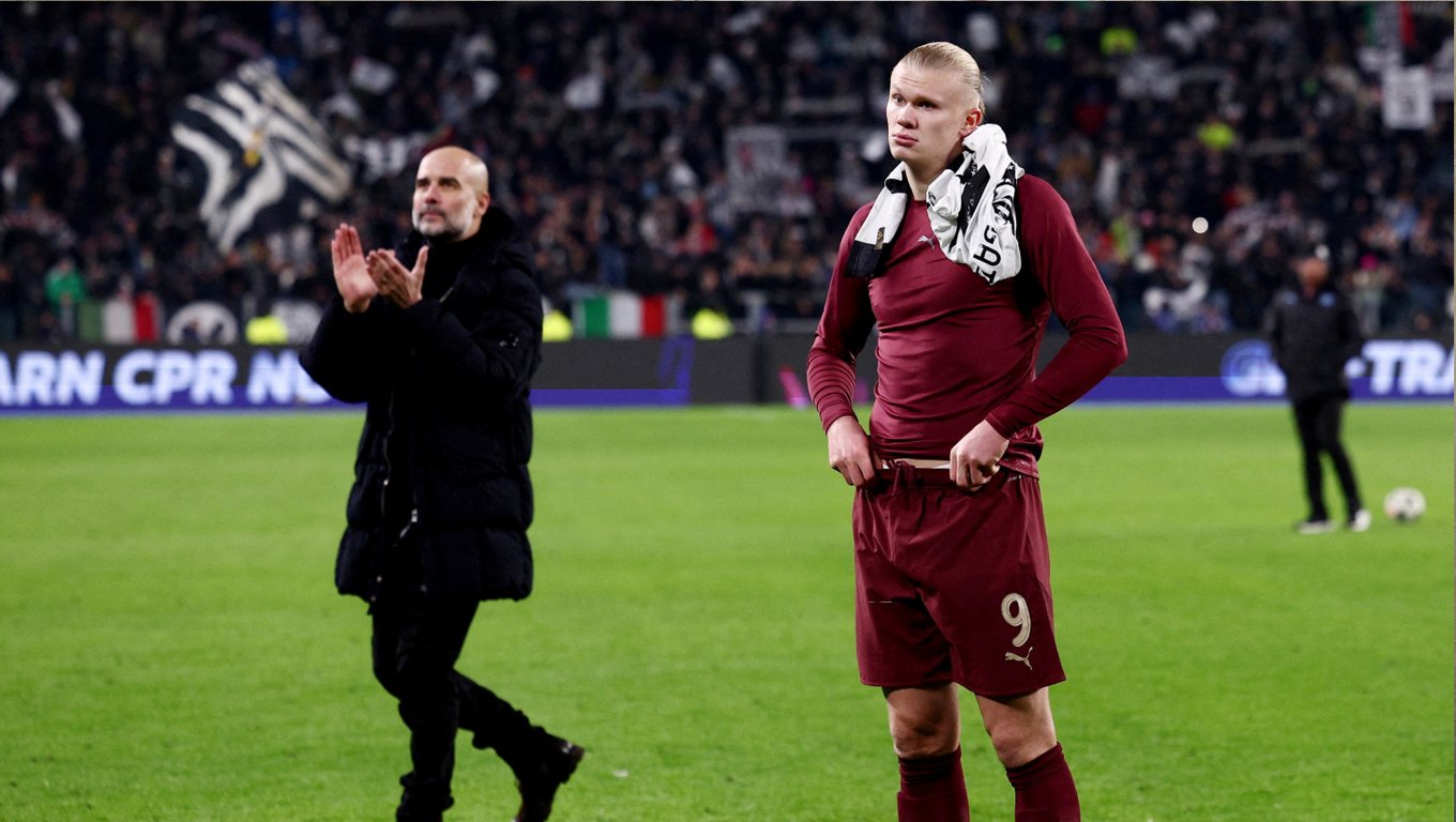 Хосеп Гвардіола та Ерлінг Холанн