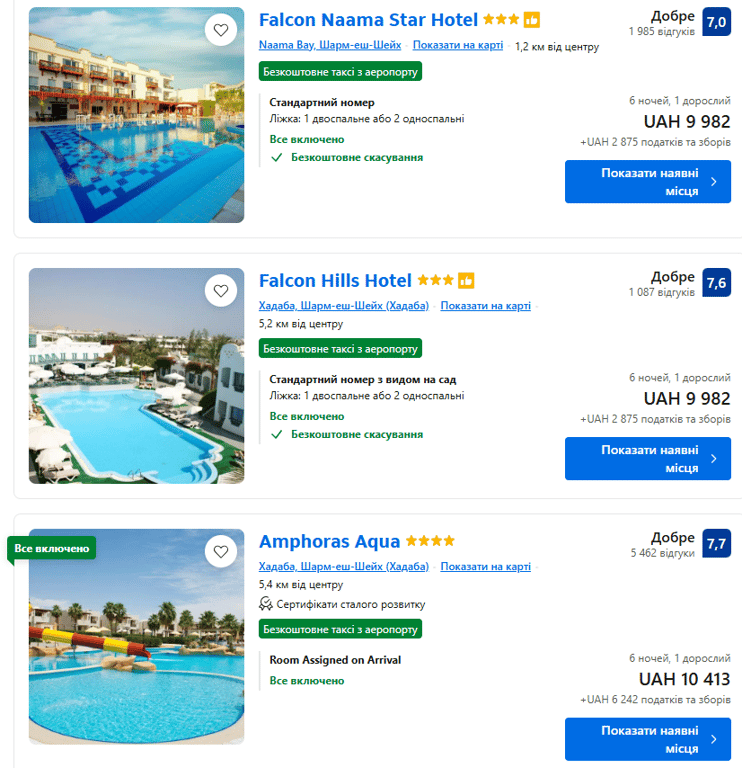 Курорти all inclusive — що обрати між Єгиптом і Туреччиною у 2025 - фото 2