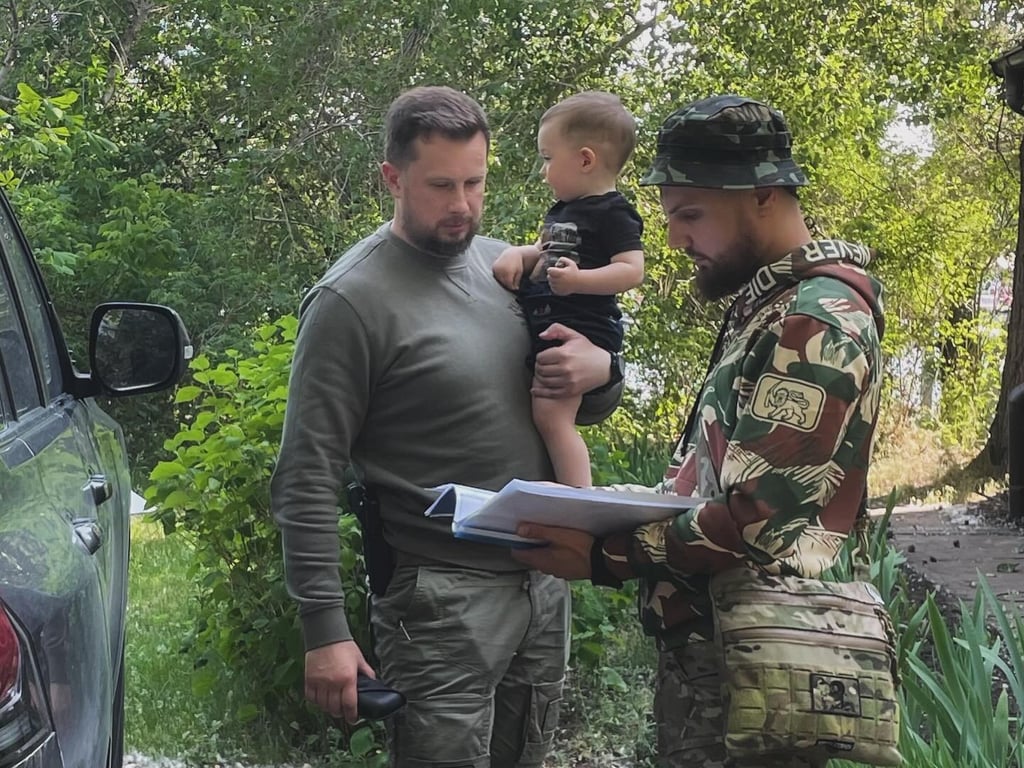 Білецький з сином