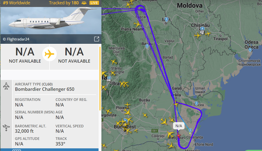 Розвідувальник НАТО близько Одещини