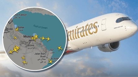 Какие страны на Ближнем Востоке без самолетов в небе — карта Flightradar24 - 285x160