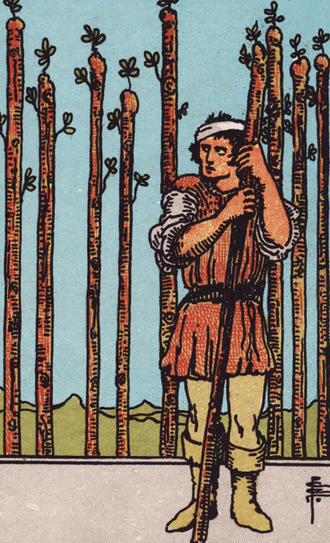 Девятка жезлов