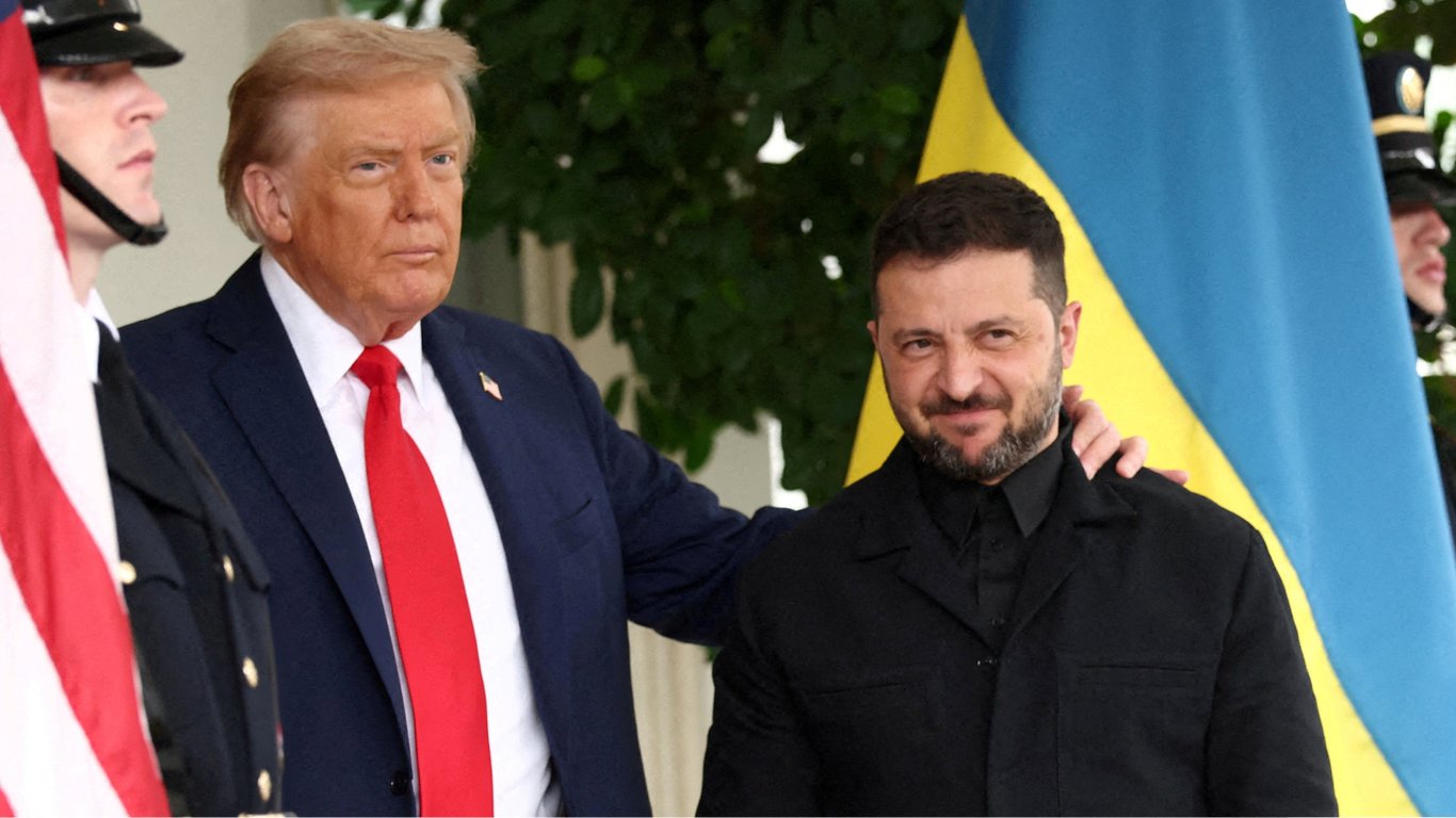 Дональд Трамп и Владимир Зеленский