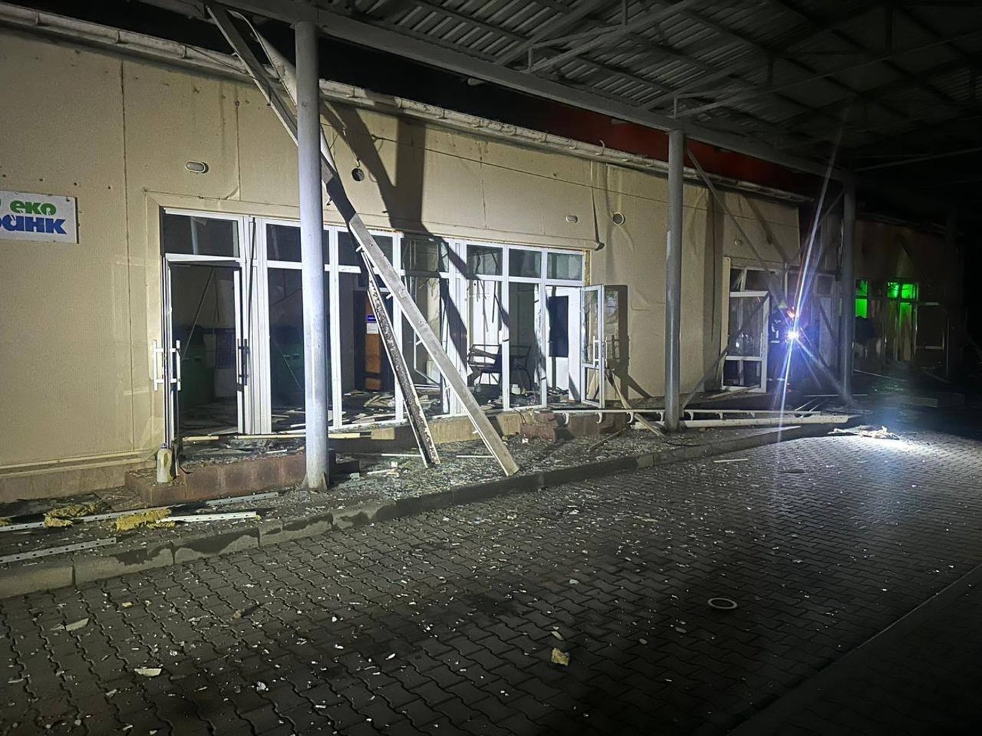 Удар РФ по пункту пропуску біля Румунії