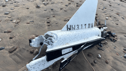 У Латвії знайшли уламки російського дрона - 285x160