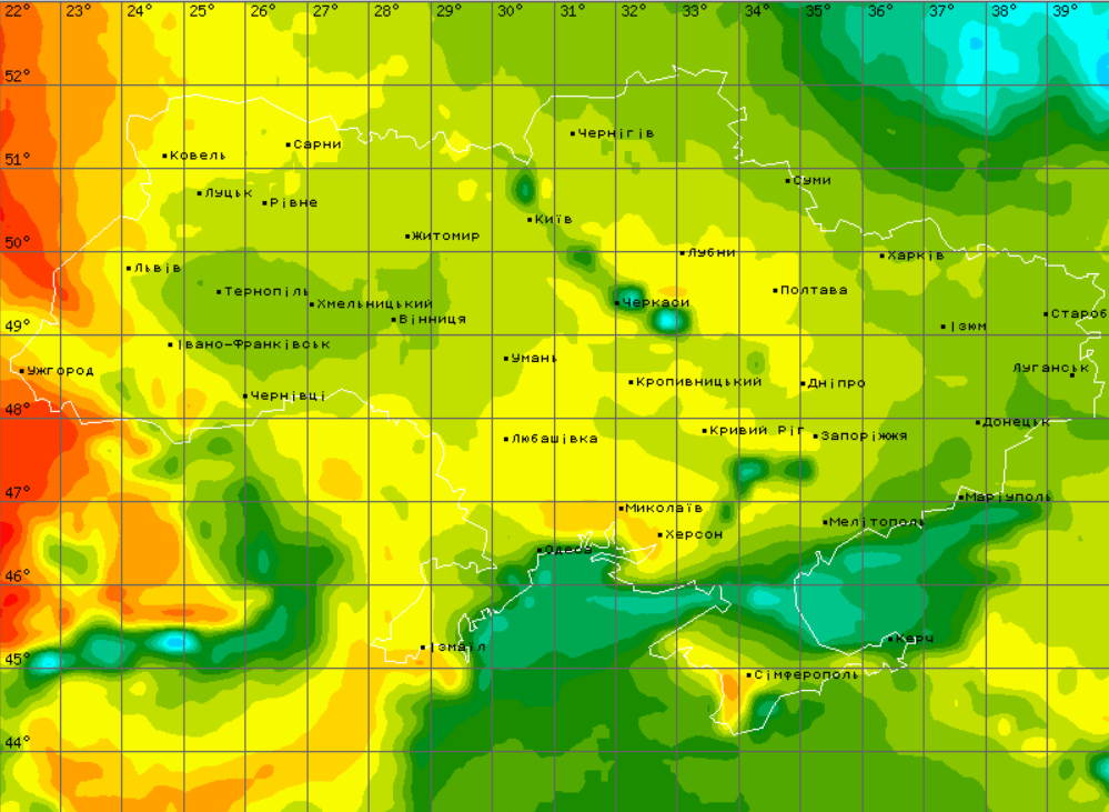 Якою буде погода в Україні 14 березня