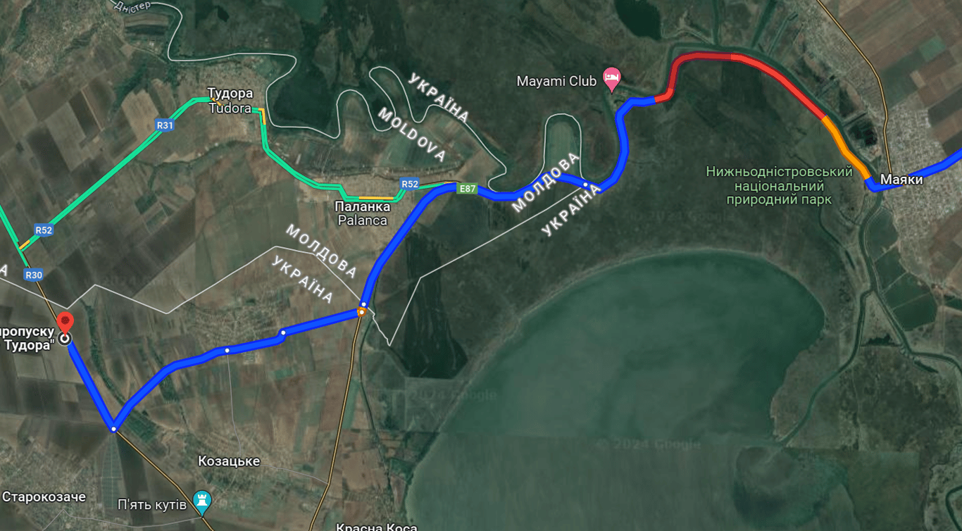 Затор на Староказачьем