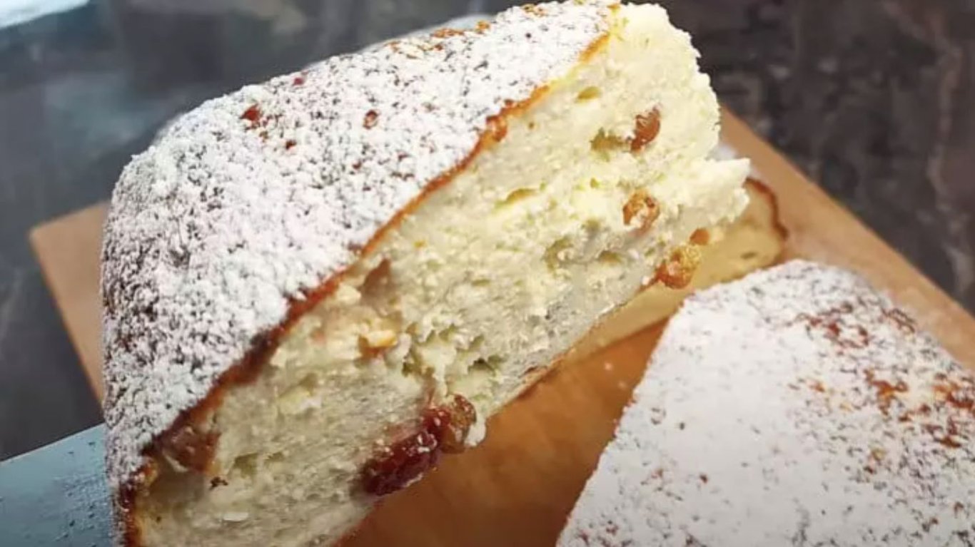 рецепт сирної запіканки, як в дитинстві 