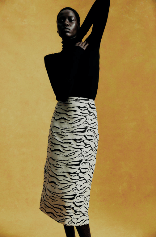 Спідниця в принт зебри від H&M