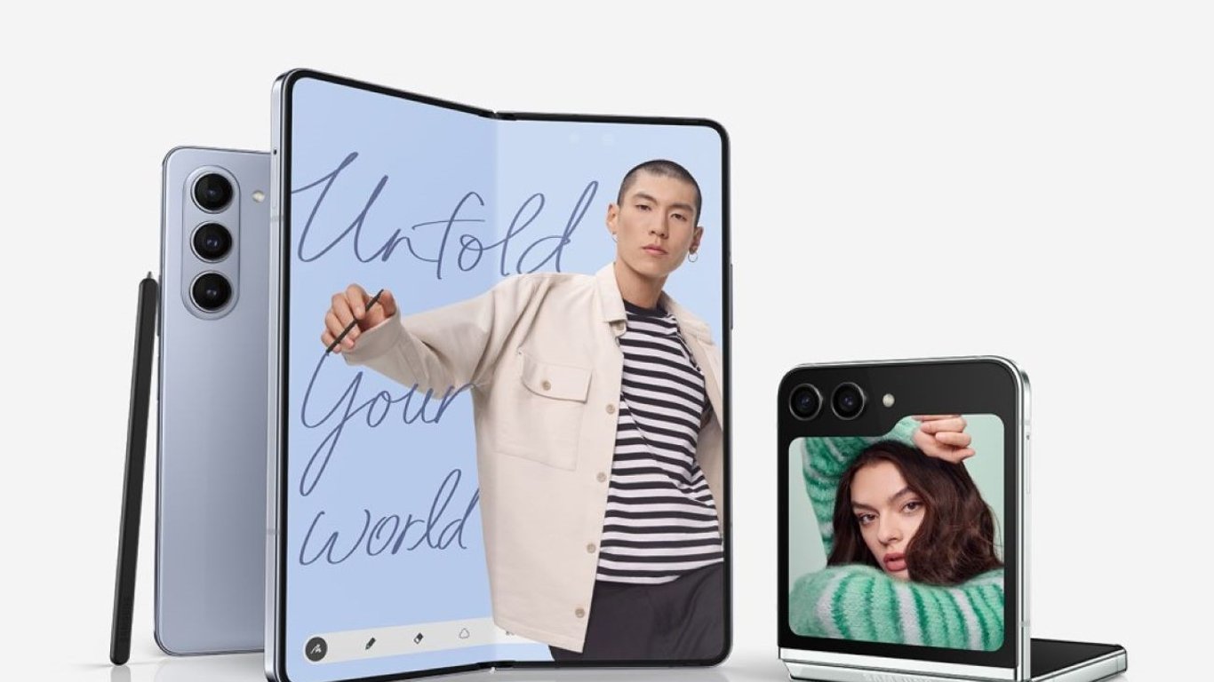 Samsung показала, як перетворити два iPhone на один Galaxy Z Fold 5