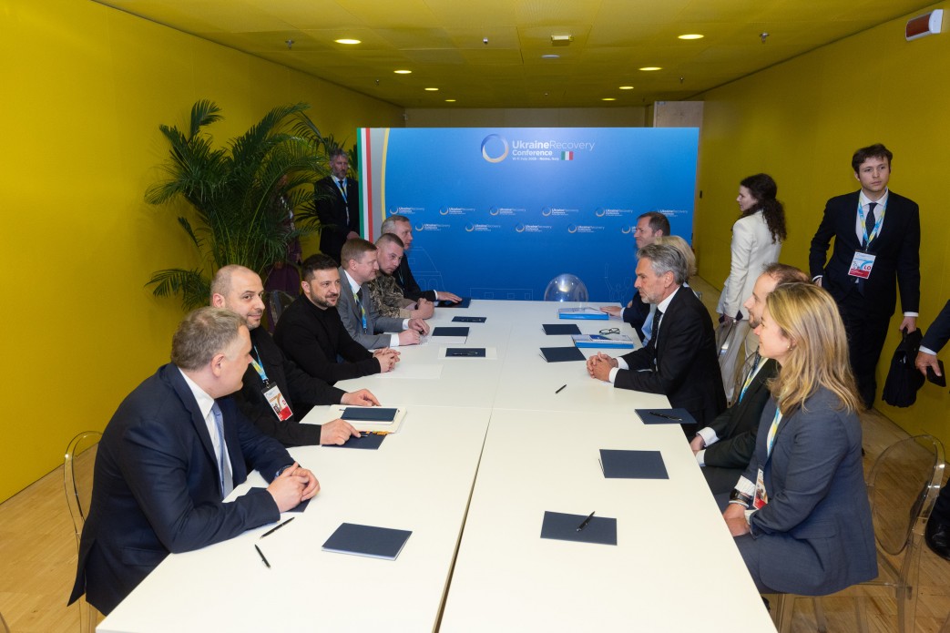 Зустріч Зеленського та Схоофа