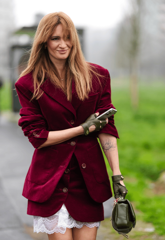 Оксамитовий жакет в сучасних образах