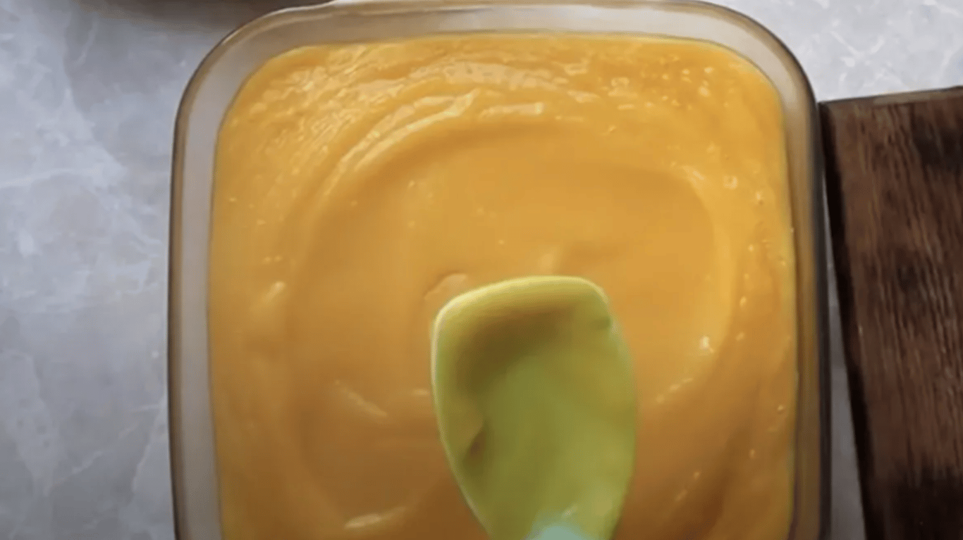 Pumpkin and orange layered dessert that’s pure fall comfort