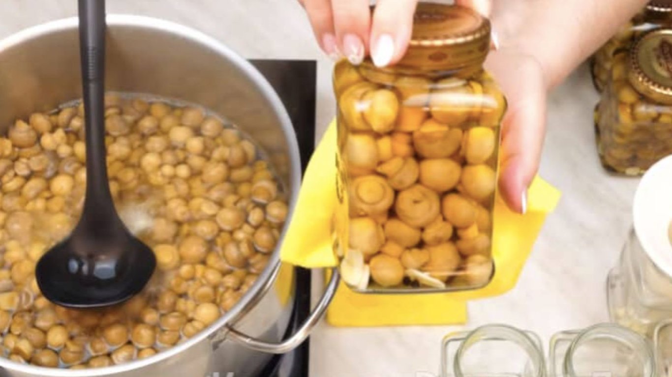 швидкий рецепт маринованх шампіньйонів без стерилізації