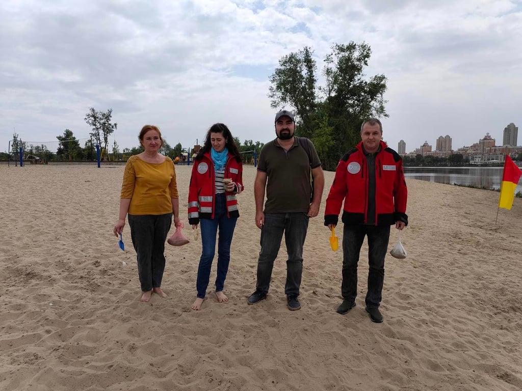 перевірка якості піску у Києві