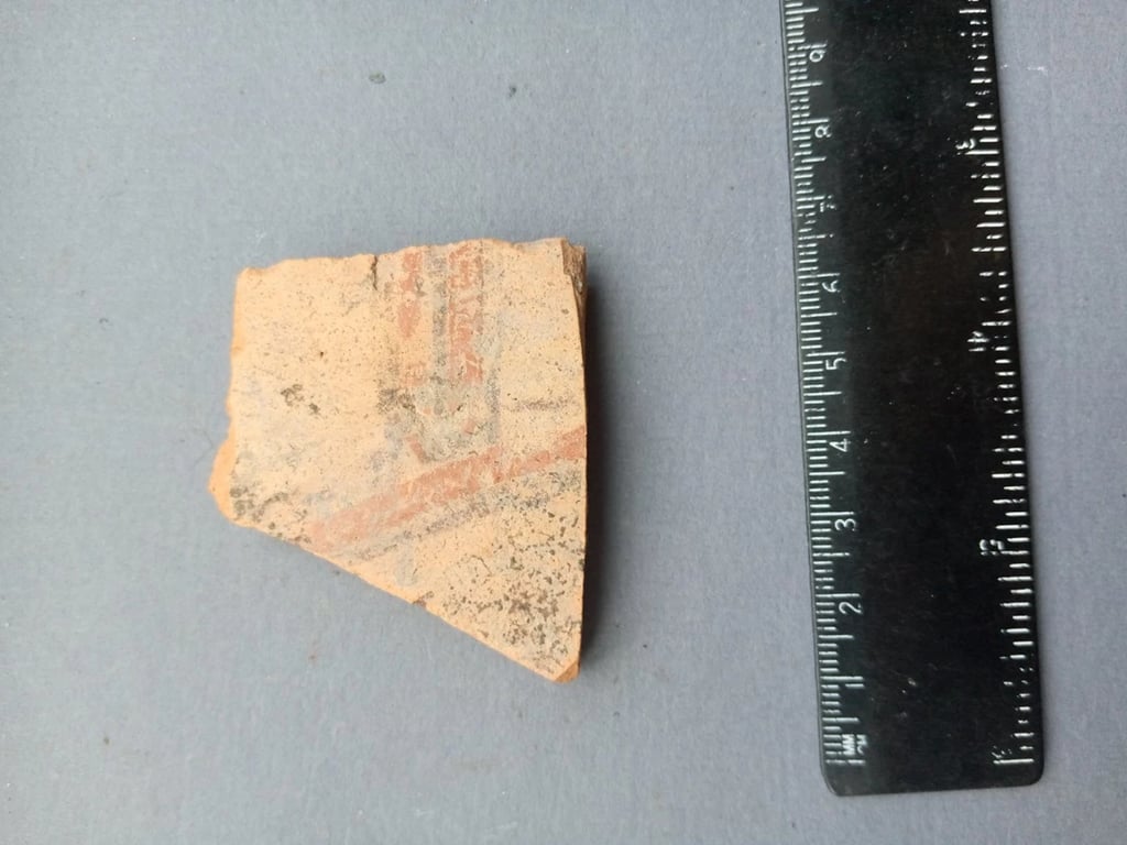 Знайдений артефакт. Фото: Львівська ОВА