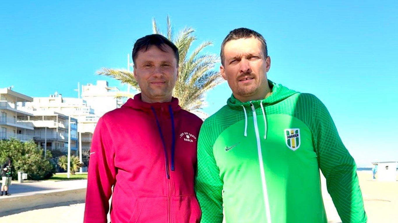 Остап Маркевич та Олександр Усик