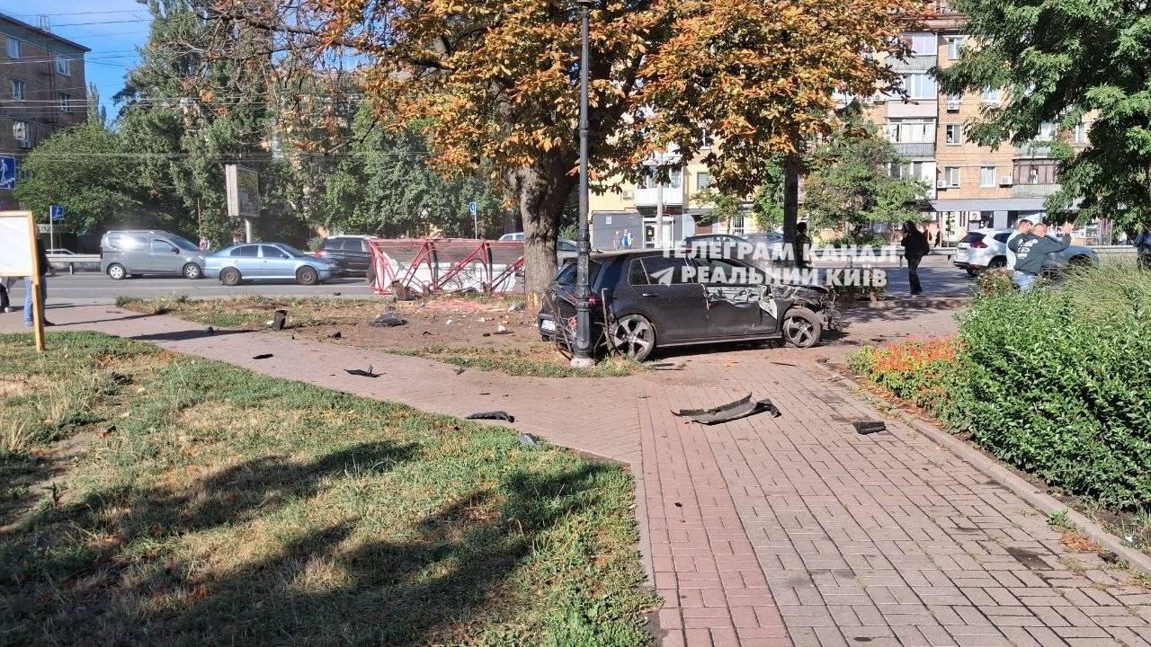 Аварія Солом'янський район Києва 19 серпня