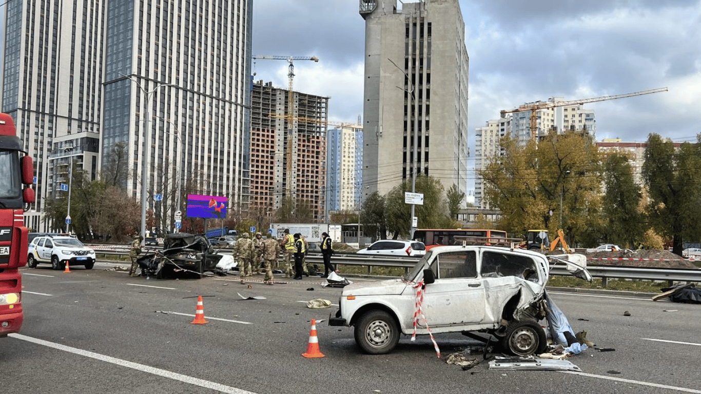 ДТП у Києві 4 листопада — фото з місця аварії