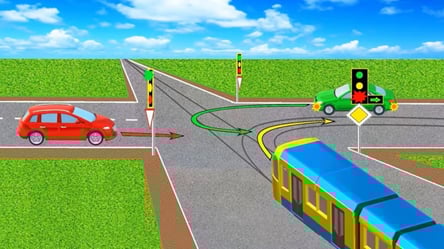 Тест ПДД для внимательных — кто проедет перекресток последнимм - 290x166