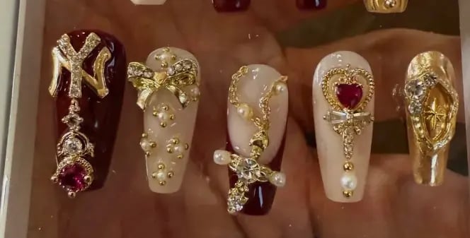 Дизайн манікюру Джей Ло