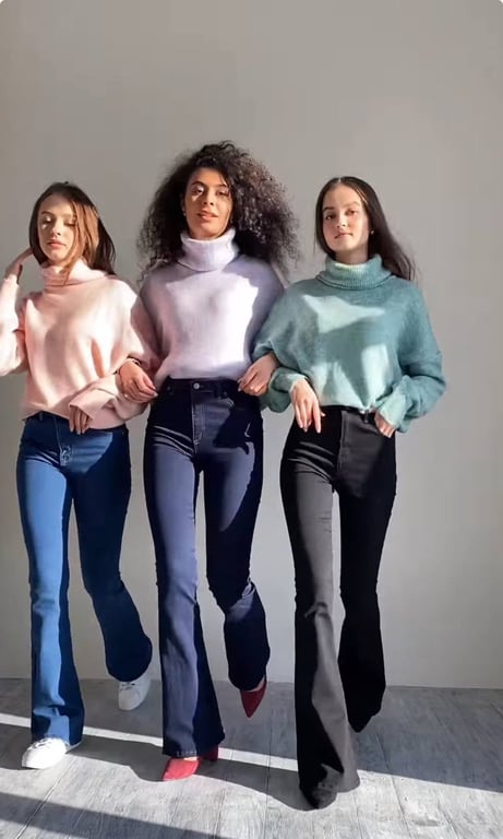 Джинси-кльош можуть стати центром будь-якого образу