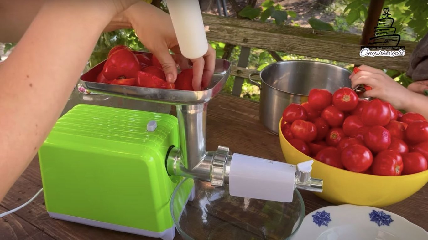 томатный сок на зиму