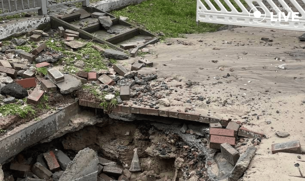 Гідравлічні випробування завершилися аварією — фото з місця події