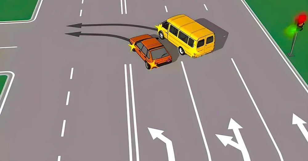 Тест з ПДР: хто з водіїв має поступитися?