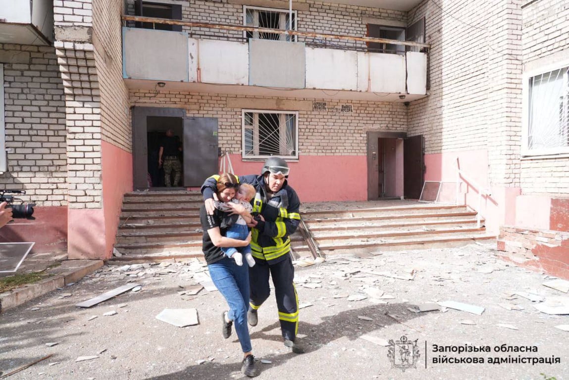 удар по Запоріжжі