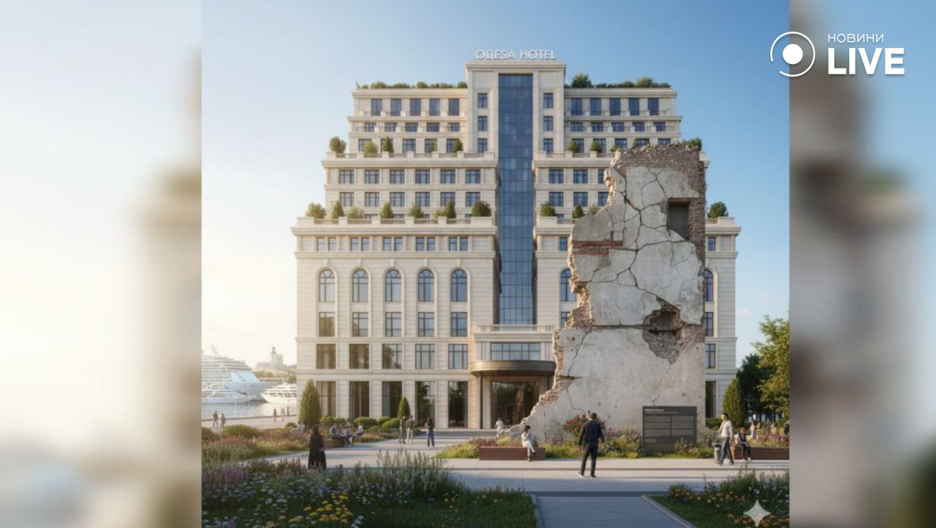 Одеса після війни на думку ШІ